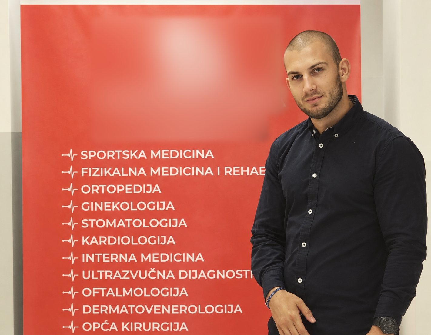 Fran Maurović, osnivač Klinika.hub, u poliklinici u rujnu 2020.
